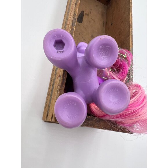 My Little Pony Figures Pink Pinky Pie & Purple Star Song Glitter Hair 4" MLP - Picture 6 of 8